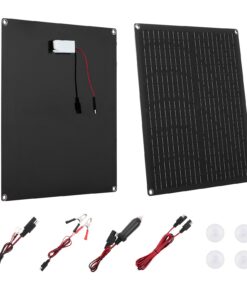 VEVOR 30W 12V Solar Battery Charger with Smart Controller