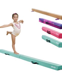 VEVOR 233 cm Folding Gymnastics Balance Beam for Kids