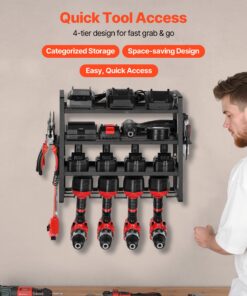Carbon Steel Garage Storage 49x20x37cm