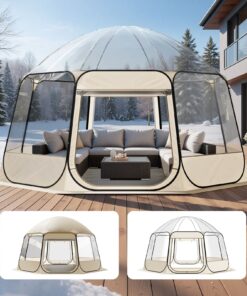 VEVOR Pop-Up Bubble Tent 4.58x4.32m