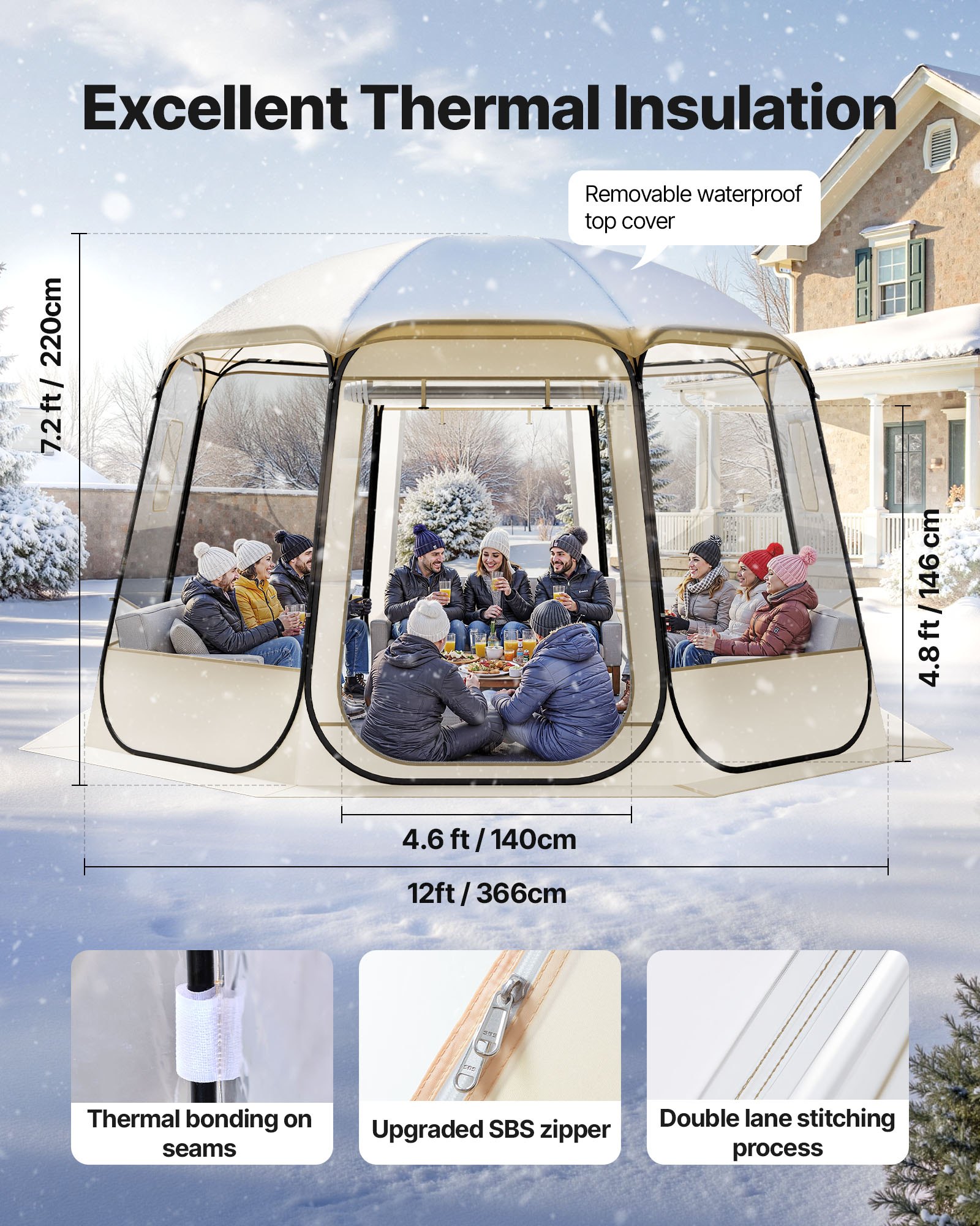 MFXUTD9Obubbletentf4  VEVOR Instrumenti un Citi Darbarīki | Pieejami Uzticami Mājas uzlabošanai