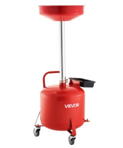 VEVOR 30L Portable Oil Drain Tank with Adjustable Funnel