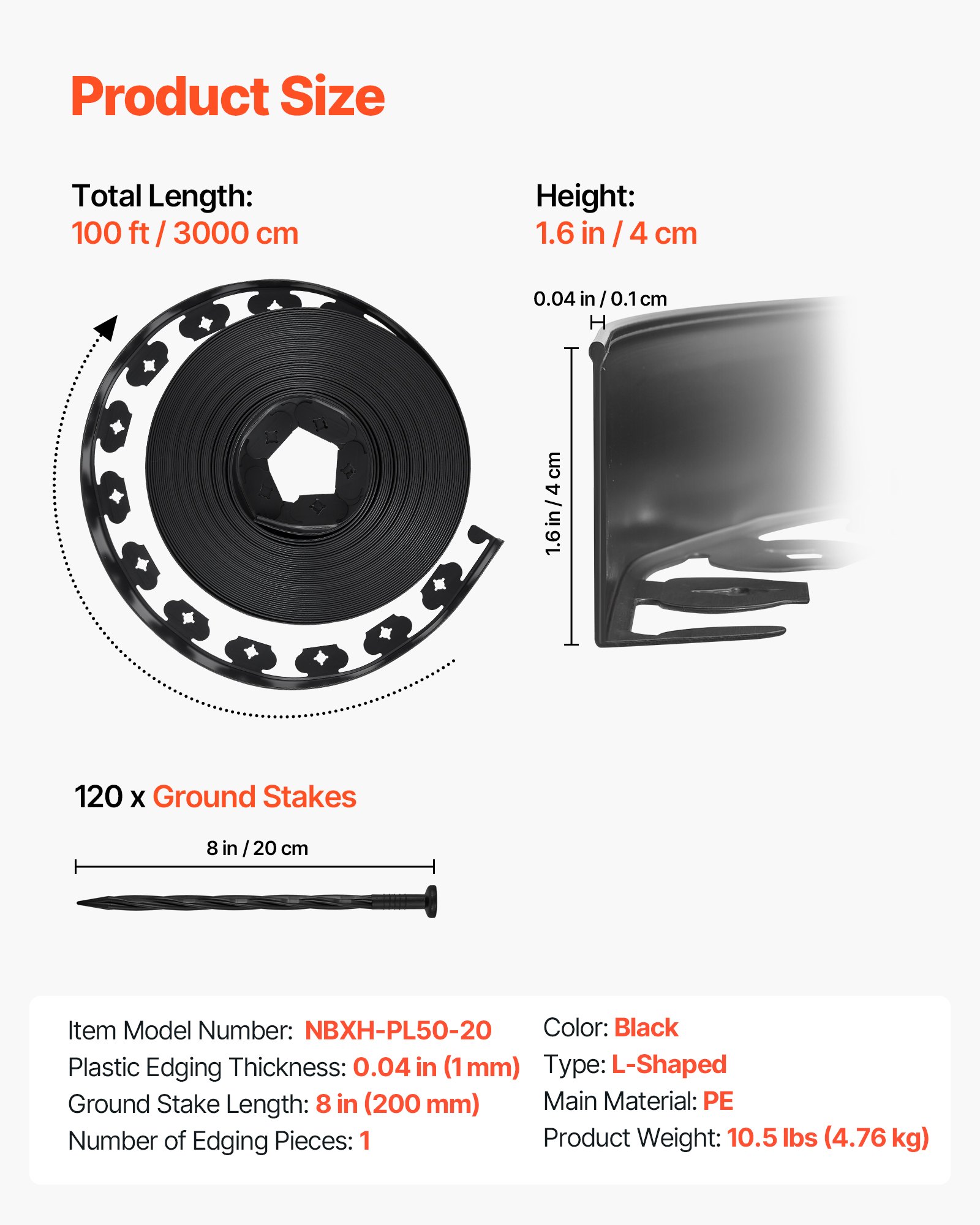 MFY1CW72plasticgardenedgingf2  VEVOR Instrumenti un Citi Darbarīki | Pieejami Uzticami Mājas uzlabošanai Flower Beds