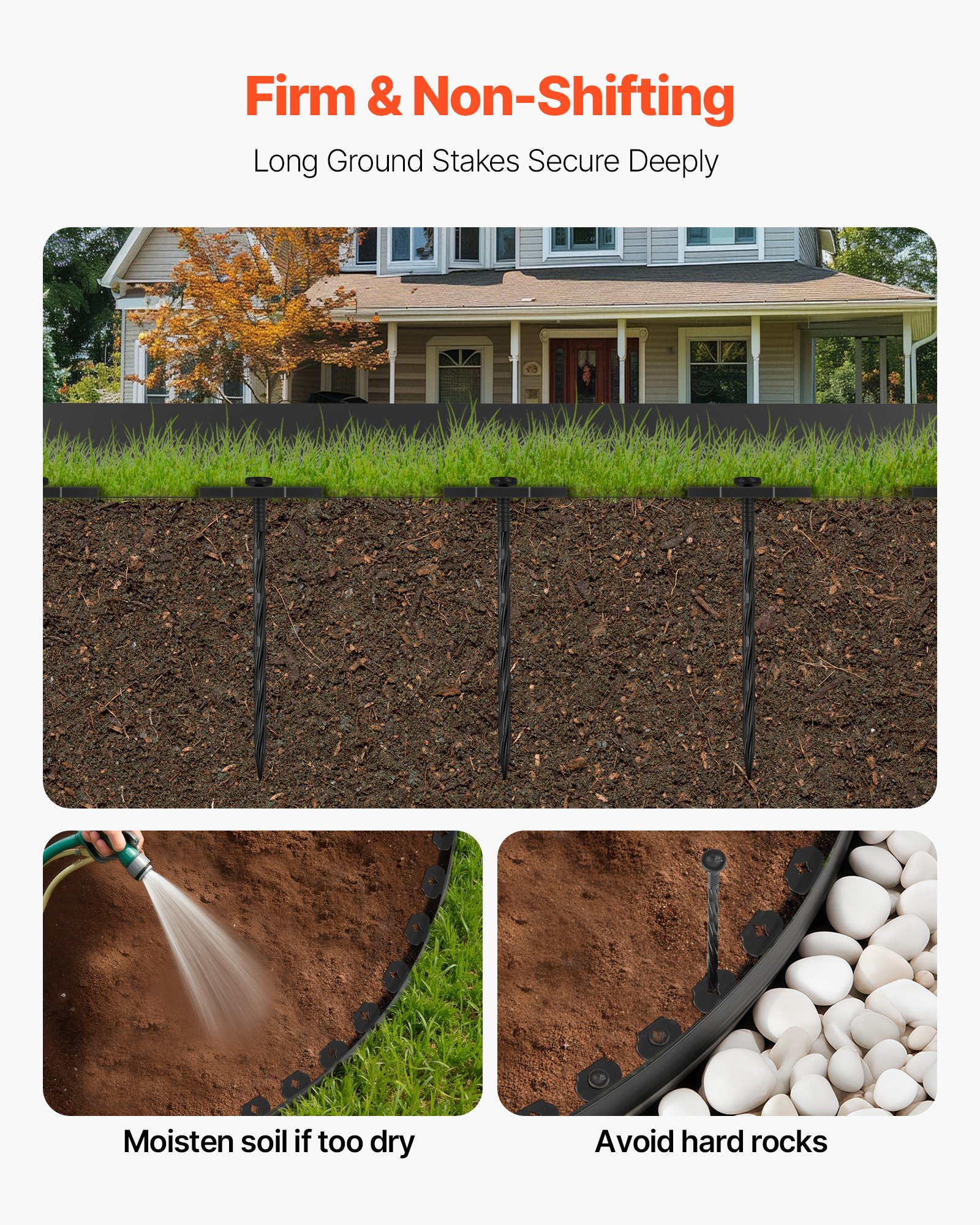 MFY1CW72plasticgardenedgingf6  VEVOR Instrumenti un Citi Darbarīki | Pieejami Uzticami Mājas uzlabošanai