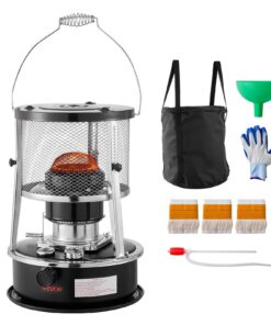 VEVOR 9000 BTU (2.6 kW) Portable Kerosene Heater & Stove 2-in-1