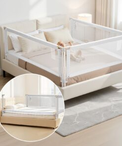 VEVOR 3-Piece Toddler Bed Rail Set