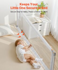 Foldable Guard for Cribs & Beds