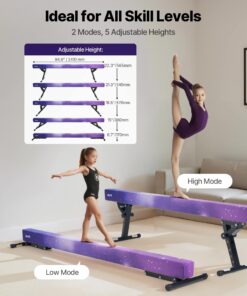 244 cm Foldable Beam with 5 Heights