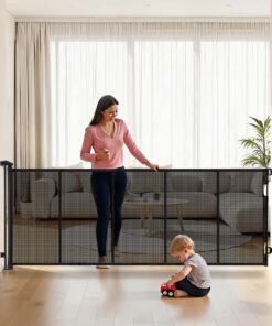 VEVOR Extra Wide Retractable Baby & Pet Gate