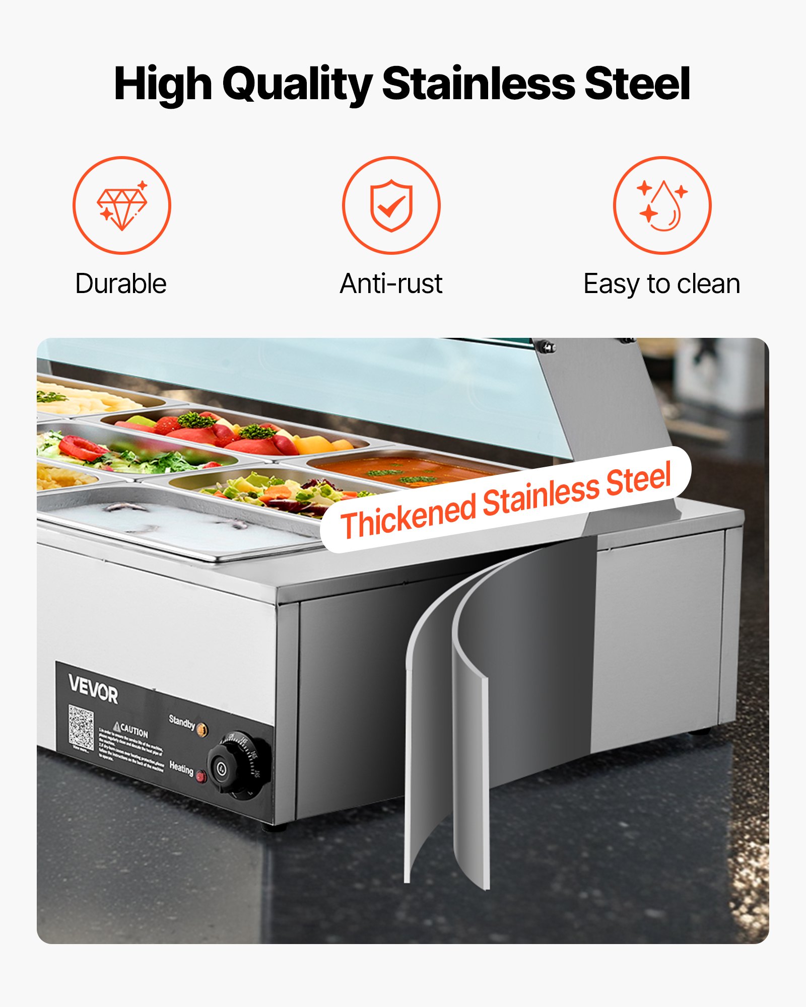 MFYWDV4Hcommercialfoodwarmerf4  VEVOR Instrumenti un Citi Darbarīki | Pieejami Uzticami Mājas uzlabošanai