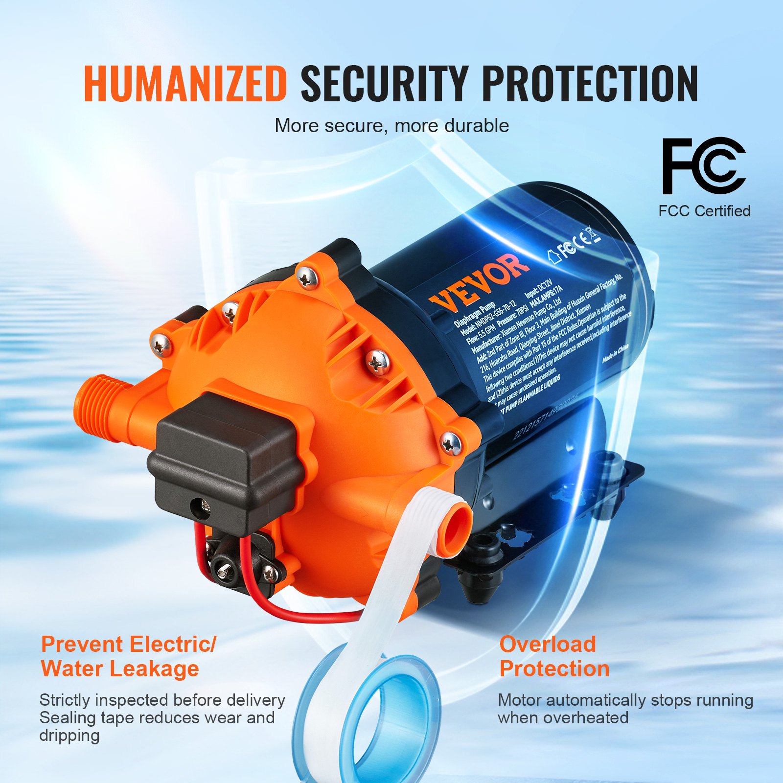 MG0PTB8Fdiaphragmpumpf3  VEVOR Instrumenti un Citi Darbarīki | Pieejami Uzticami Mājas uzlabošanai Self Priming with Switch