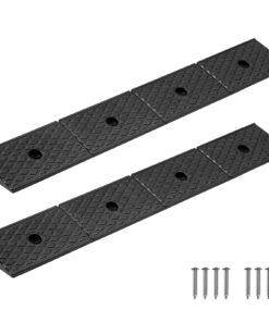 VEVOR Heavy-Duty Rubber Curb Ramp 2-Pack