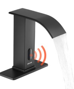 VEVOR Matte Black Touchless Bathroom Faucet