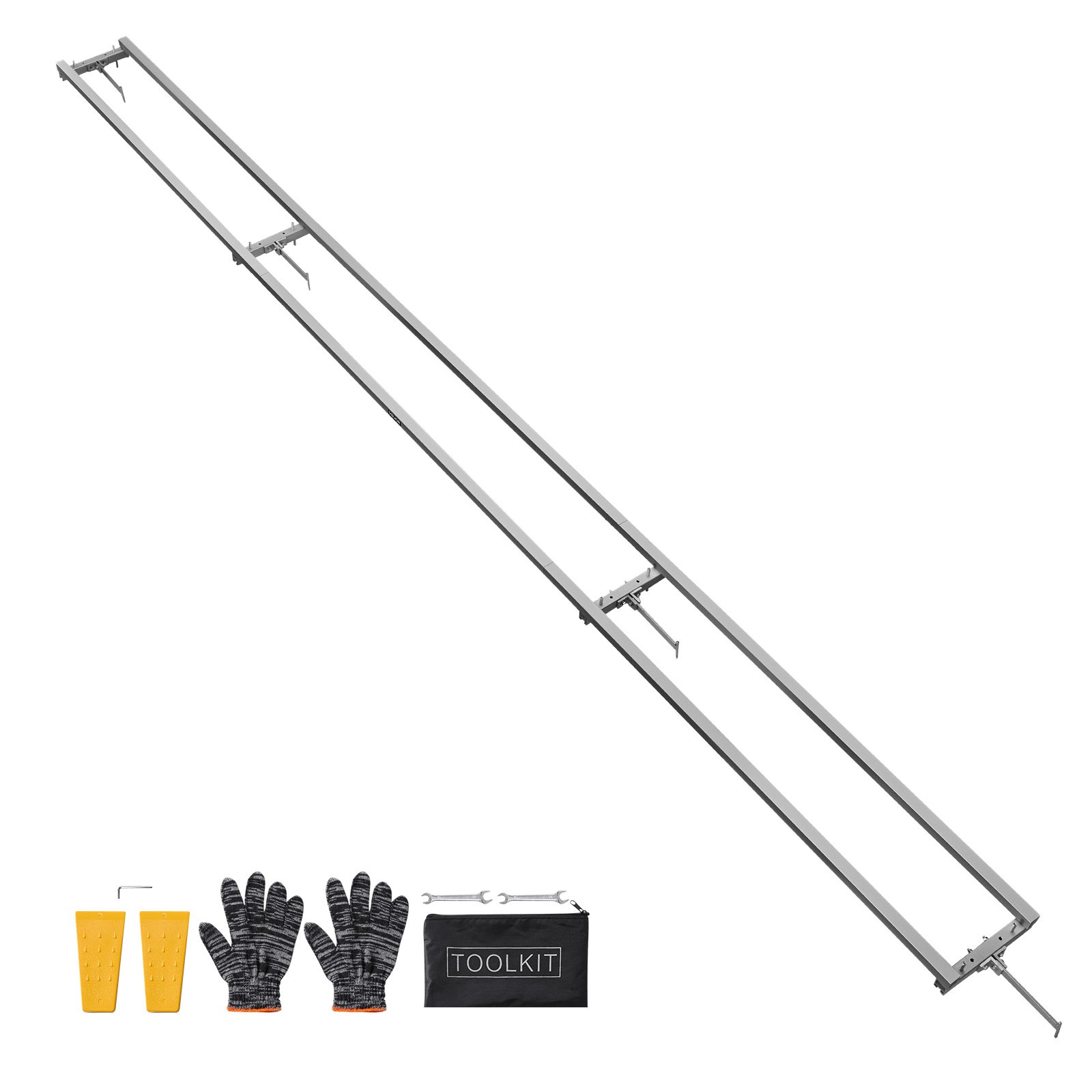 MG4M60ZFchainsawmillm10012  VEVOR Instrumenti un Citi Darbarīki | Pieejami Uzticami Mājas uzlabošanai VEVOR 366 m Aluminum Chainsaw Mill Guide Kit with 4 Crossbars