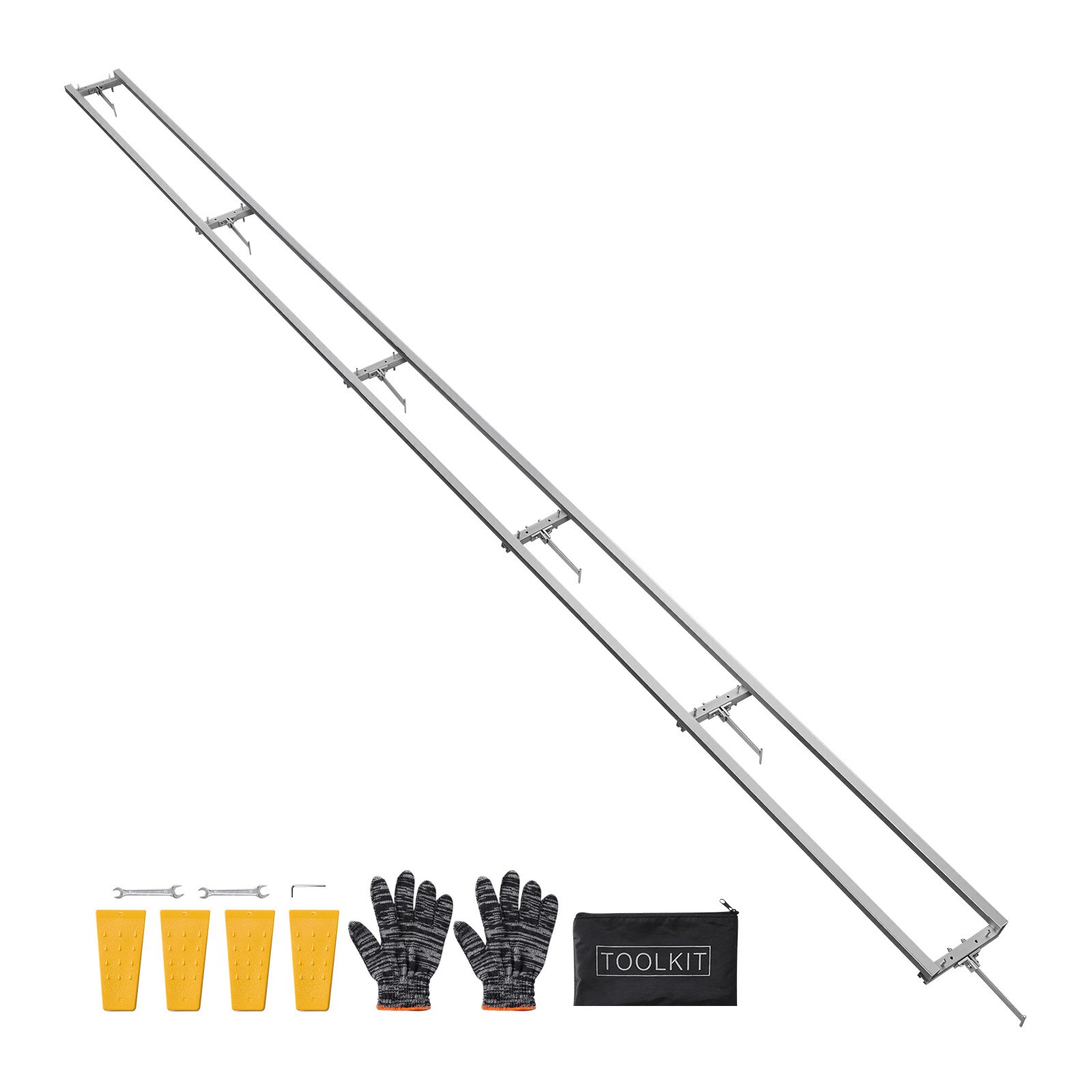 MG4M64GSchainsawmillm10012  VEVOR Instrumenti un Citi Darbarīki | Pieejami Uzticami Mājas uzlabošanai VEVOR 457 m Chainsaw Mill Guide System with 6 Crossbars