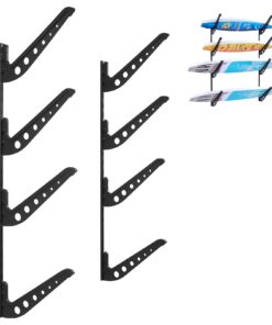 VEVOR 4-Tier Wall-Mounted Surfboard Rack