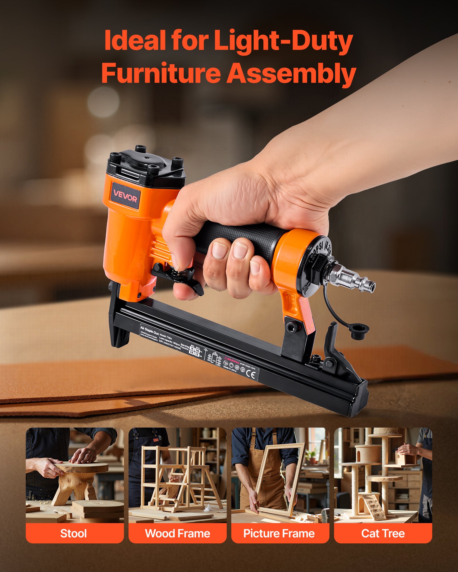 MG56JHQ1pneumaticstaplegunf5  VEVOR Instrumenti un Citi Darbarīki | Pieejami Uzticami Mājas uzlabošanai