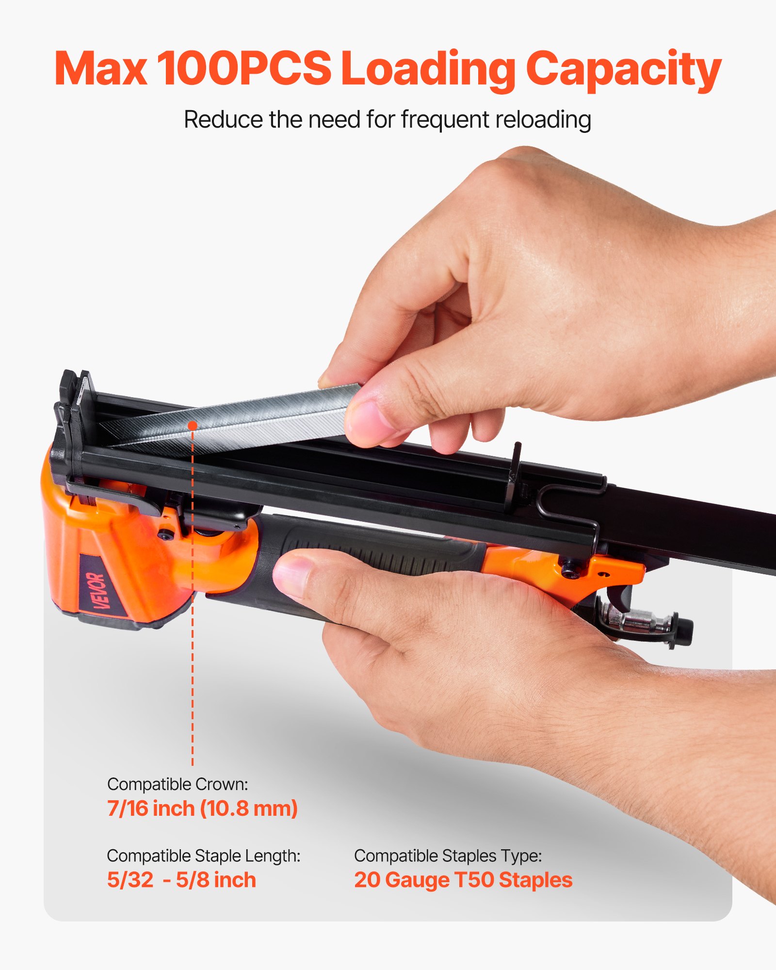 MG56JYRMpneumaticstaplegunf2  VEVOR Instrumenti un Citi Darbarīki | Pieejami Uzticami Mājas uzlabošanai Fabric