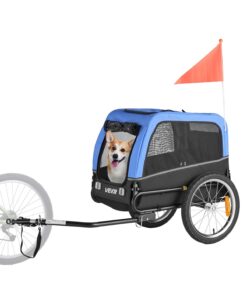 VEVOR Dog Bike Trailer for Small & Medium Dogs