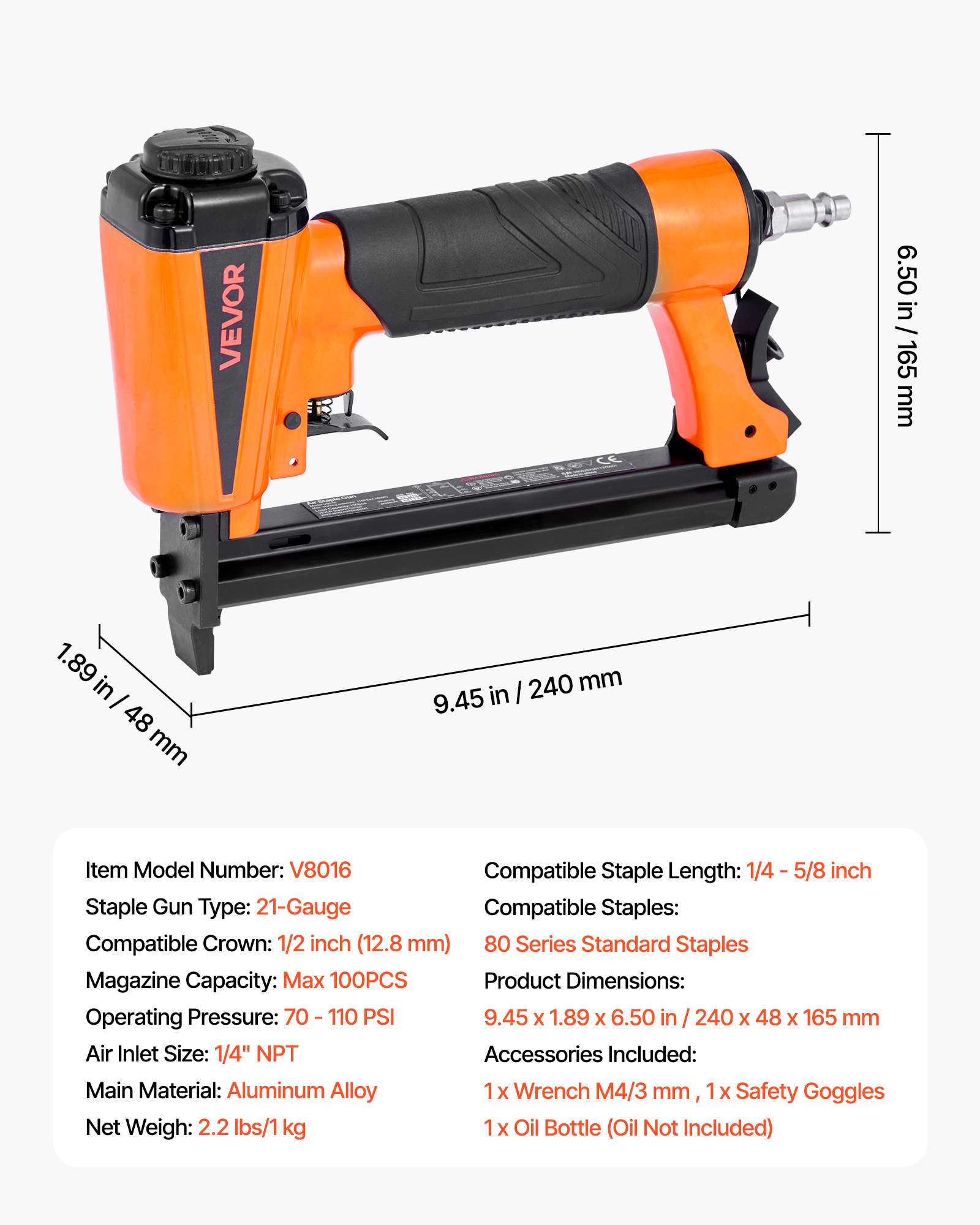 MG56KI6Epneumaticstaplegunf6  VEVOR Instrumenti un Citi Darbarīki | Pieejami Uzticami Mājas uzlabošanai