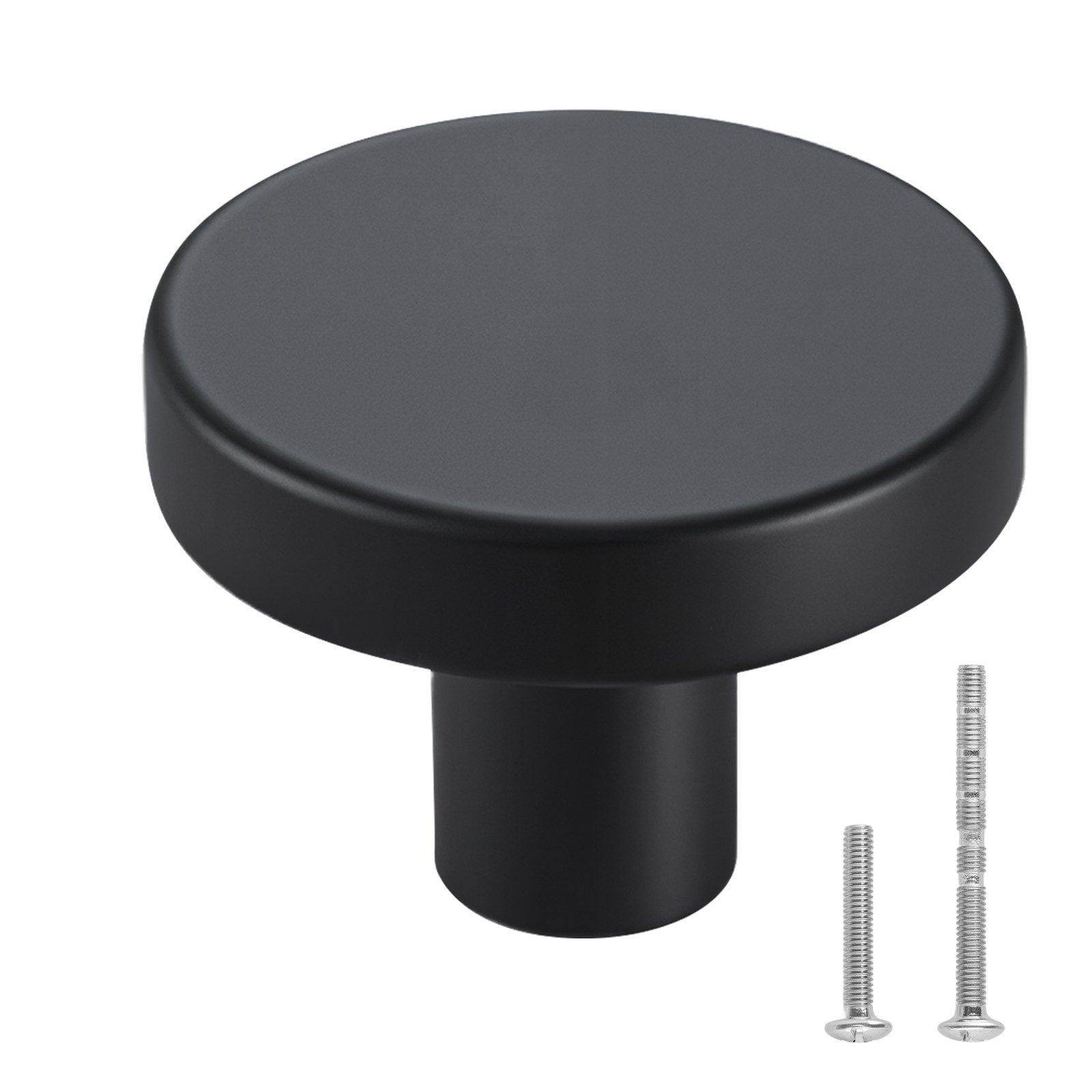 MG5JF3VHcabinetknobm10012 VEVORshoplv VEVOR 32mm Black Cabinet Knobs