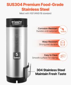 2 PCS SUS304 Stainless Steel with Rubber Handles