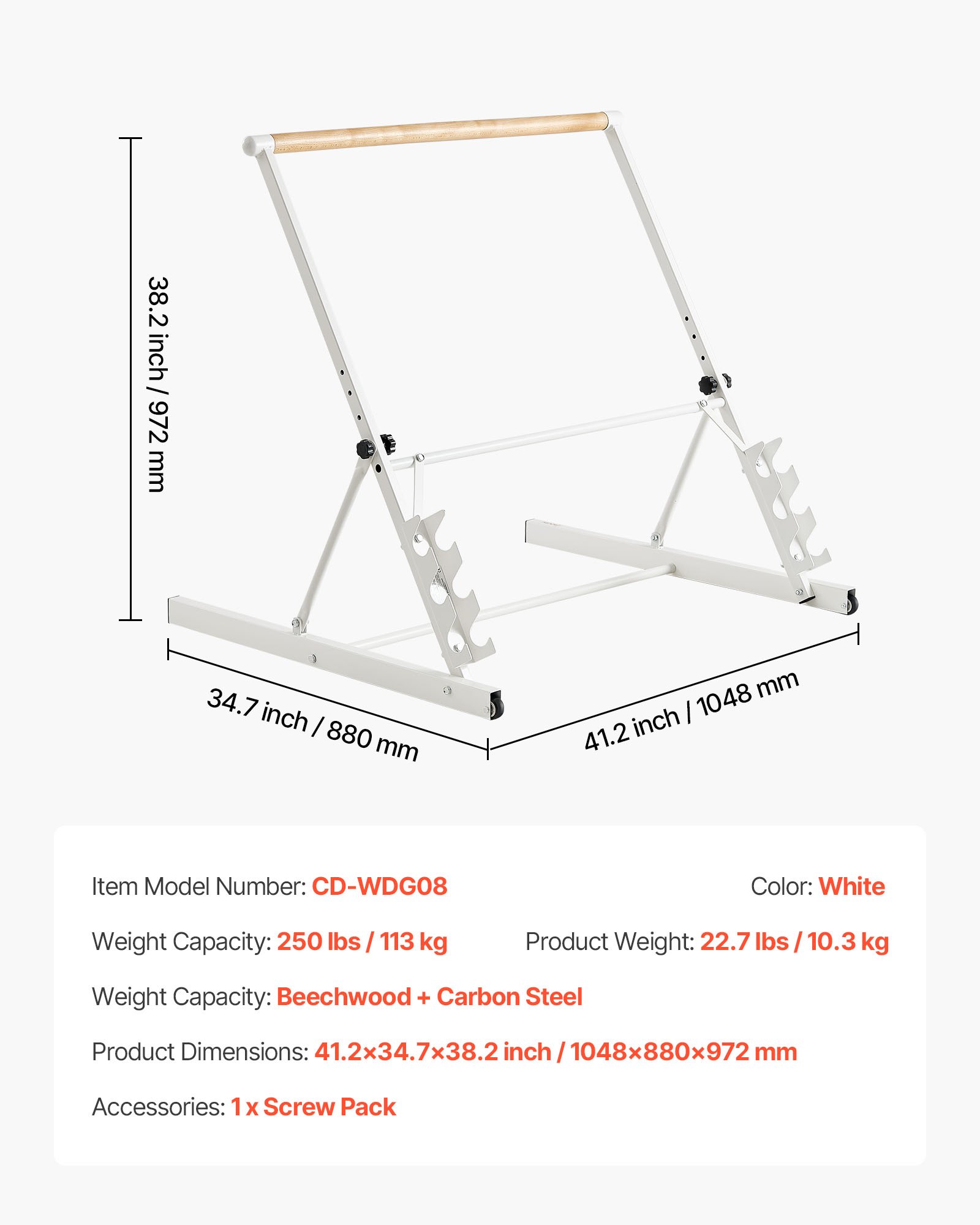 MG5JGGO4balletbarref6  VEVOR Instrumenti un Citi Darbarīki | Pieejami Uzticami Mājas uzlabošanai