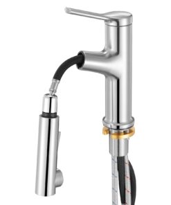 VEVOR Single Handle Pull-Out Sink Faucet