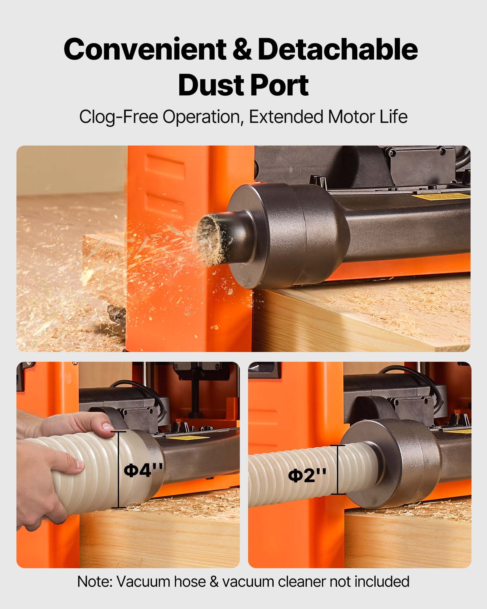 MG61NRWJbenchtopplanerf6  VEVOR Instrumenti un Citi Darbarīki | Pieejami Uzticami Mājas uzlabošanai Dust Port
