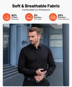 Wrinkle-Free Stretch Cotton for Business