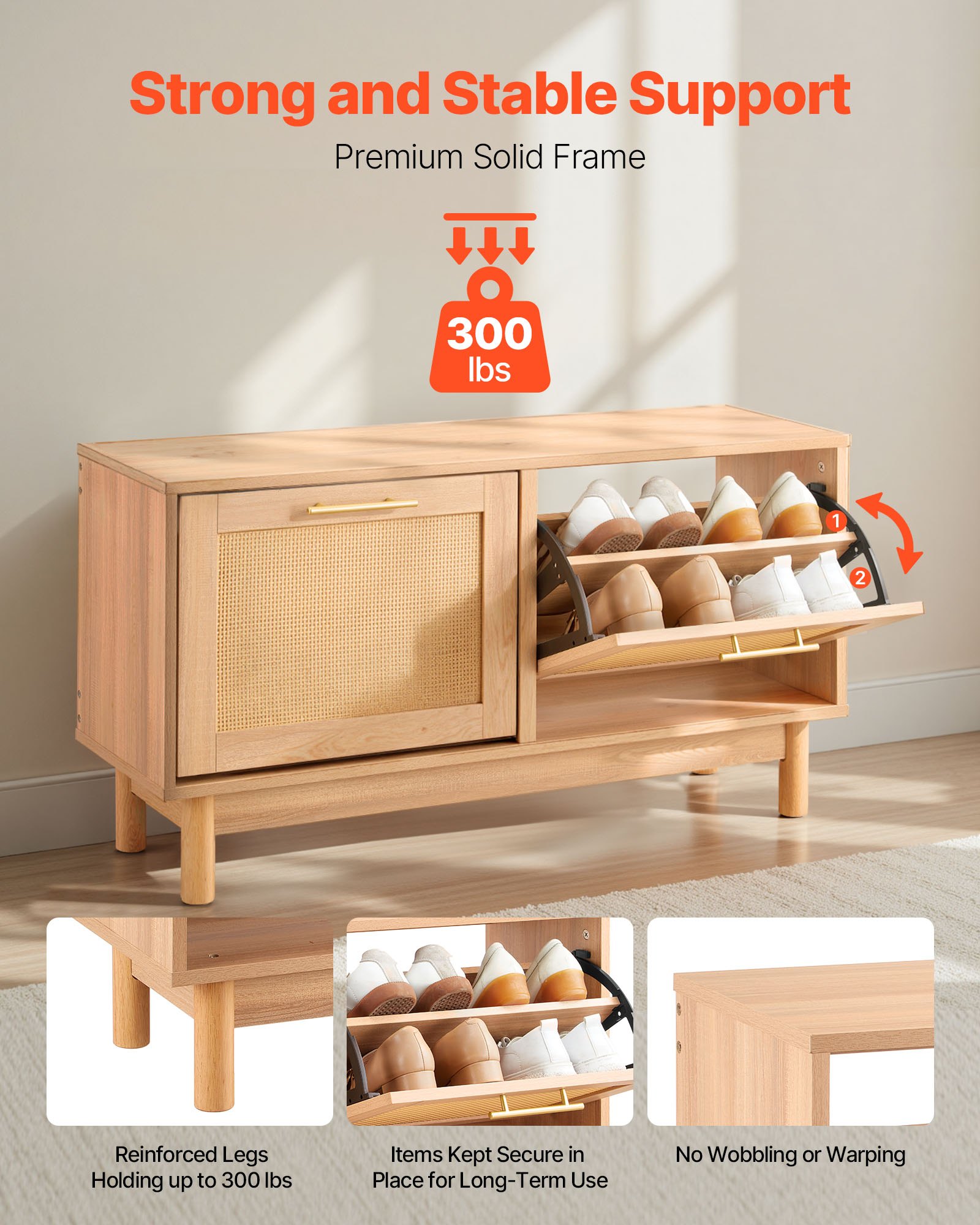 MG6ZZ05Rentrywayshoebenchf2  VEVOR Instrumenti un Citi Darbarīki | Pieejami Uzticami Mājas uzlabošanai Natural Wood Seat for Hallway  Bedroom