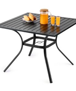VEVOR 94cm Outdoor Patio Dining Table