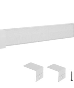 VEVOR 1222 mm White Steel Baseboard Heater Cover
