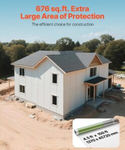 0.13 mm PE Vapor Barrier Sheeting