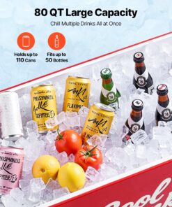 Holds 50 Bottles/110 Cans