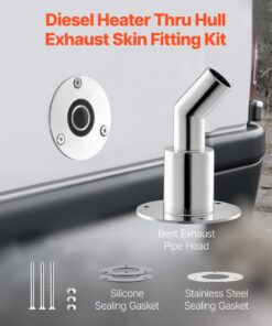 Elbow Pipe Kit with Gaskets & Screws