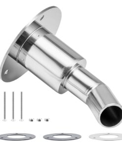 VEVOR 24mm Stainless Steel Thru Hull Exhaust Fitting for 2KW-8KW Diesel Heaters