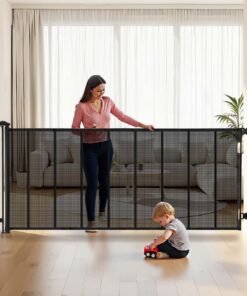 VEVOR Extra-Wide Retractable Baby & Pet Gate