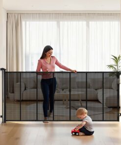 VEVOR Extra Wide Retractable Baby & Pet Gate