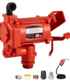 VEVOR 230V Electric Fuel Transfer Pump 76 L/min with Auto Shut-Off Nozzle & Hose for Diesel