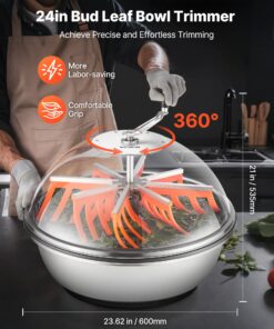 Wet & Dry Hydroponic Bowl Trimmer for Plants & Flowers