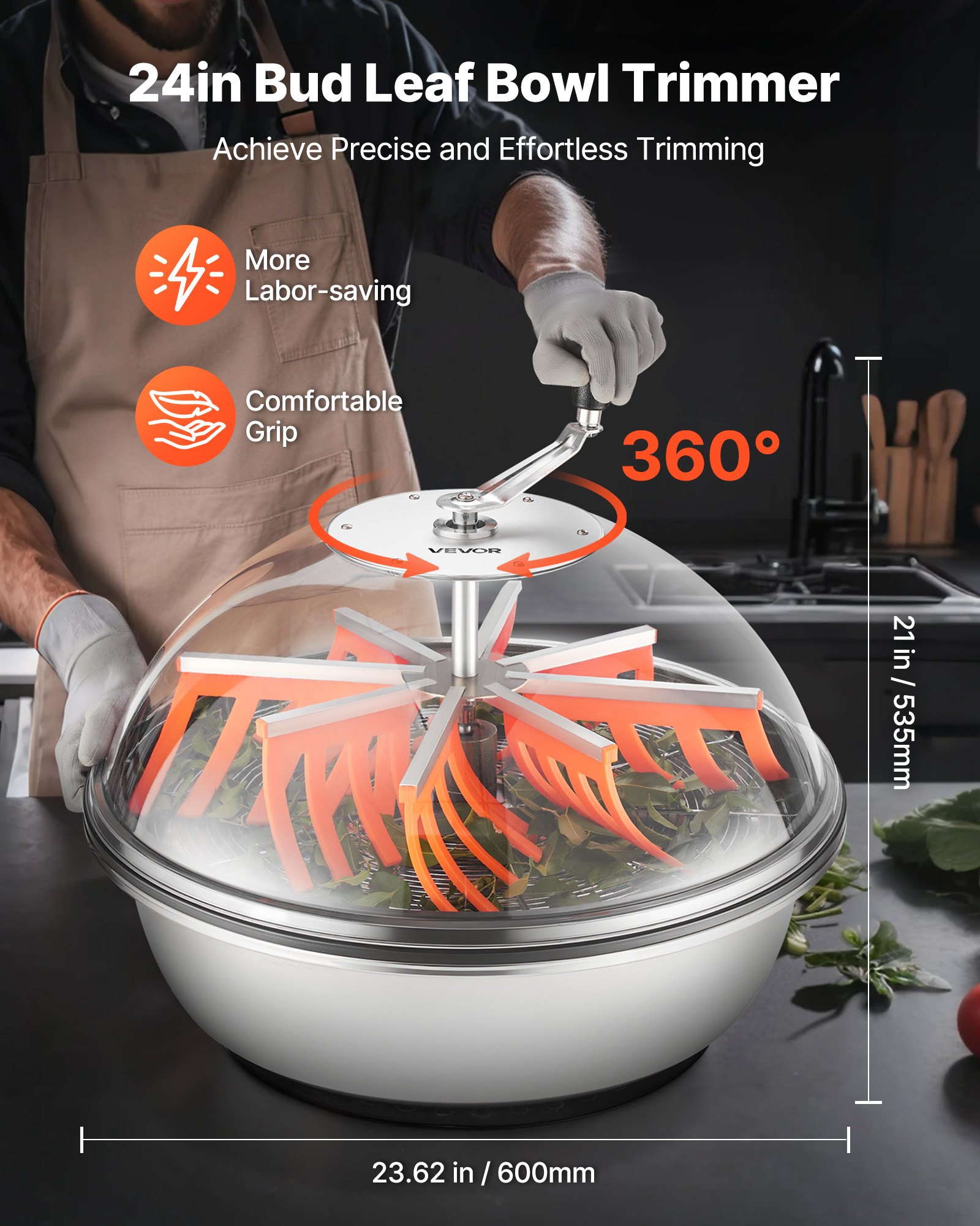 MG9RMQM0budleaftrimmerf1  VEVOR Instrumenti un Citi Darbarīki | Pieejami Uzticami Mājas uzlabošanai Wet  Dry Hydroponic Bowl Trimmer for Plants  Flowers