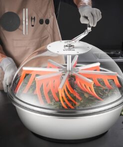 VEVOR 600 mm Manual Bud Leaf Trimmer with Stainless Steel Blades