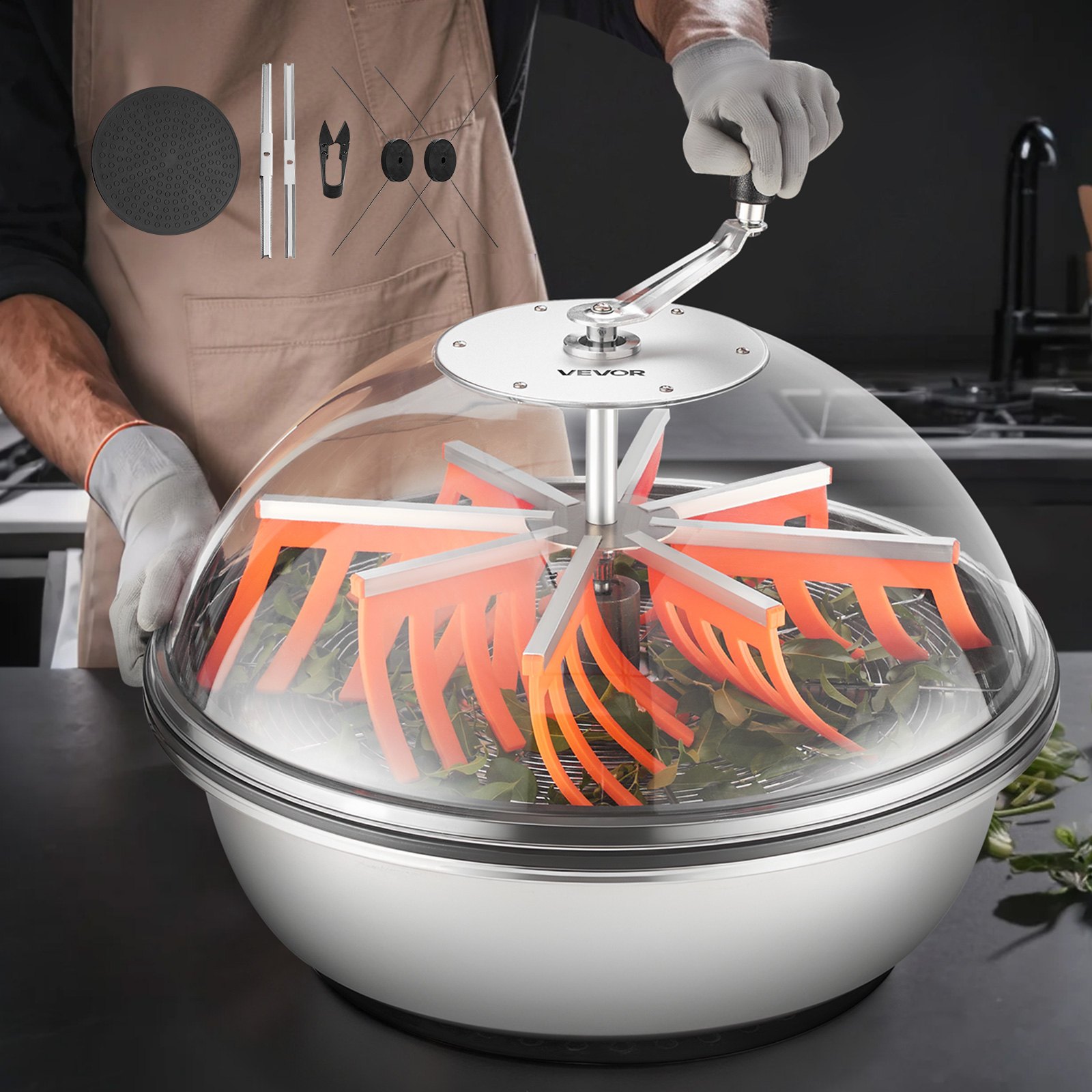 MG9RMQM0budleaftrimmerm10012  VEVOR Instrumenti un Citi Darbarīki | Pieejami Uzticami Mājas uzlabošanai VEVOR 600 mm Manual Bud Leaf Trimmer with Stainless Steel Blades