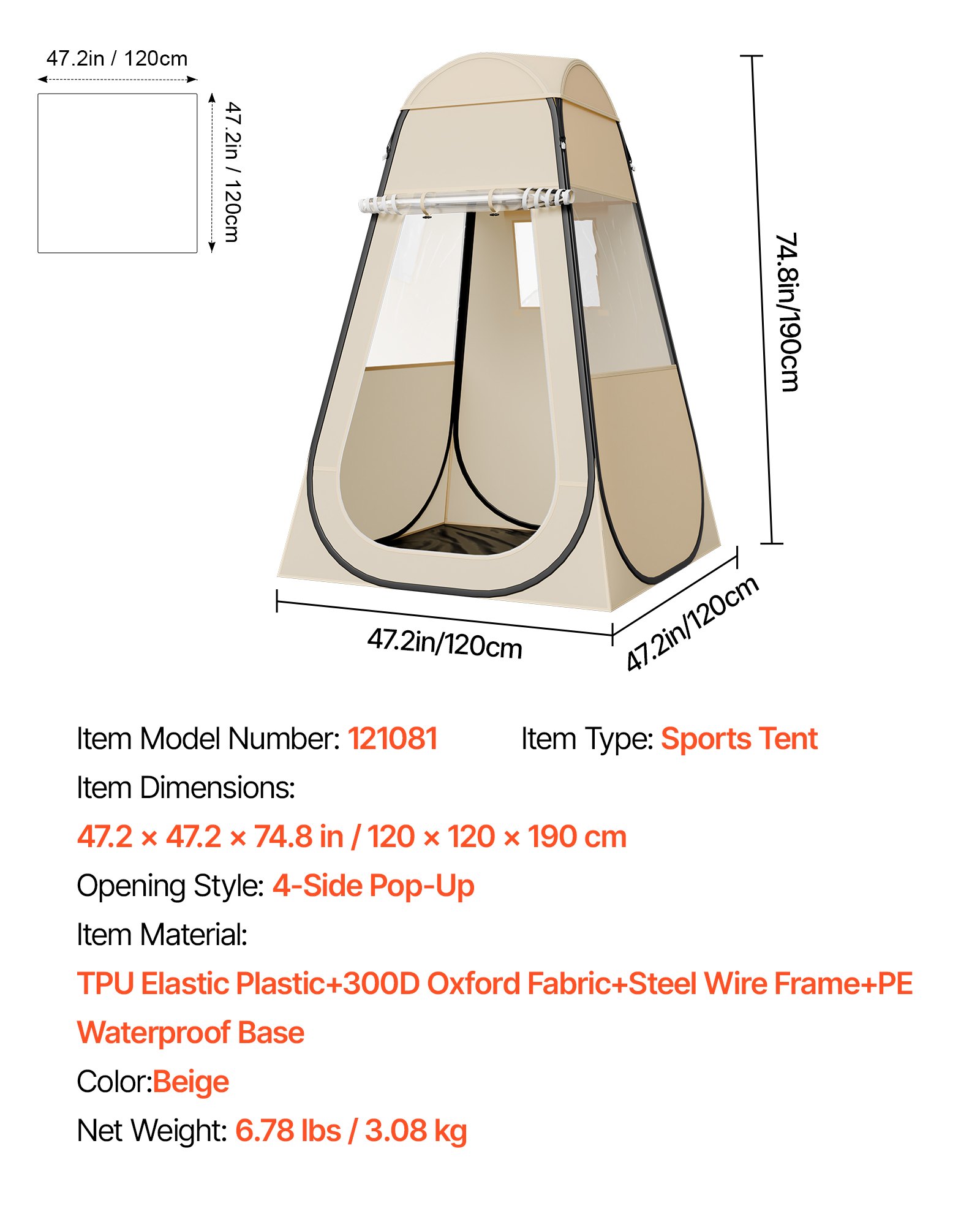 MG9RNBBAbubbletentf6  VEVOR Instrumenti un Citi Darbarīki | Pieejami Uzticami Mājas uzlabošanai