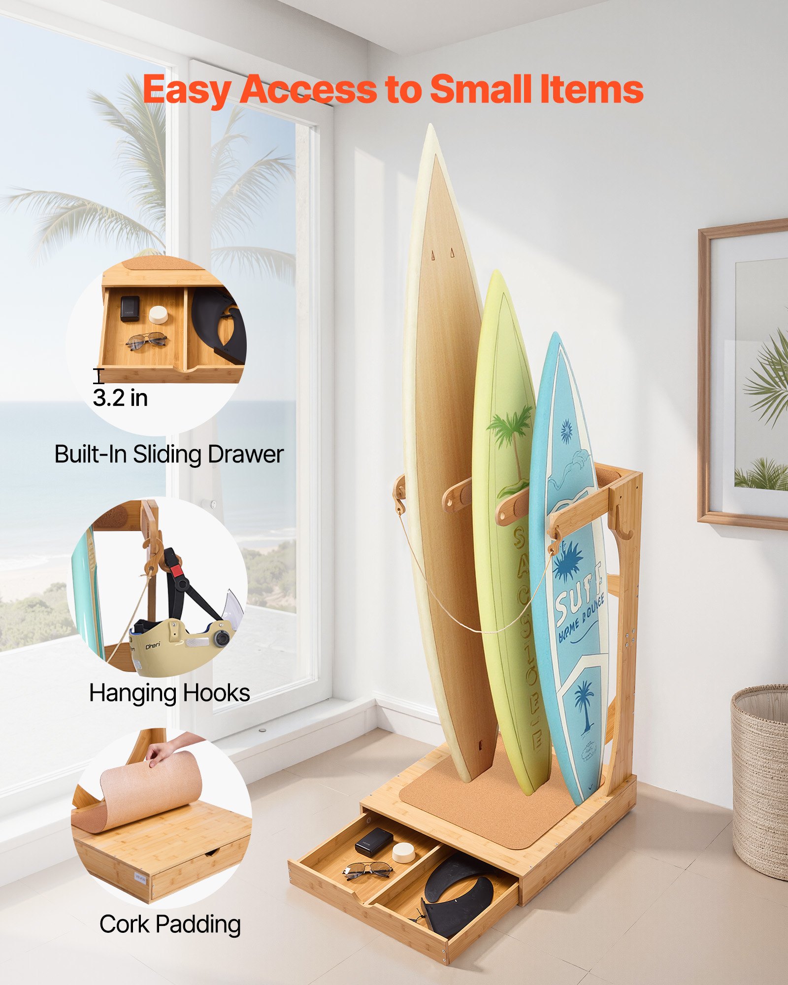 MGAPXDUJsurfboardstandf3  VEVOR Instrumenti un Citi Darbarīki | Pieejami Uzticami Mājas uzlabošanai Wakeboards