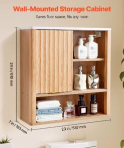 Adjustable Shelf & Open Storage – Over Toilet Organizer for Kitchen
