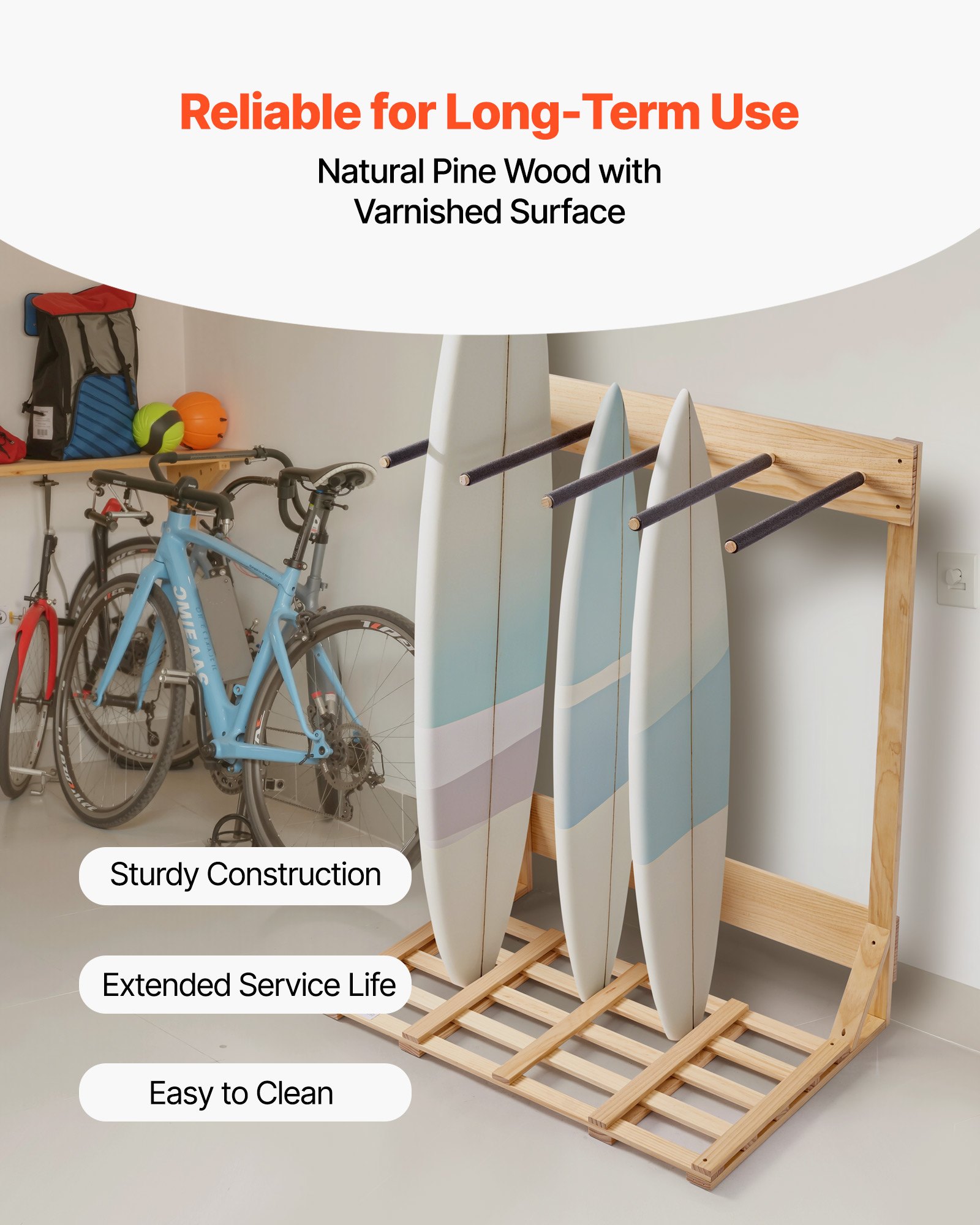 MGAPZL4Nsurfboardstandf4  VEVOR Instrumenti un Citi Darbarīki | Pieejami Uzticami Mājas uzlabošanai Skis