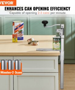 Adjustable Tabletop Opener for Cans up to 400 mm