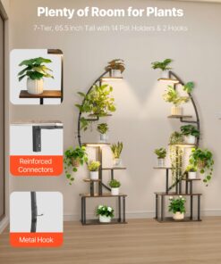 2-Pack Metal Half-Moon Shelf